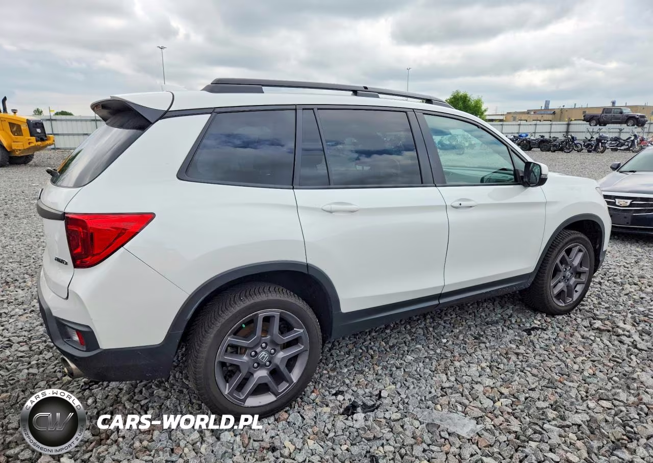 2022 Honda Passport Exl VIN:5FNYF8H59NB010194 - 3