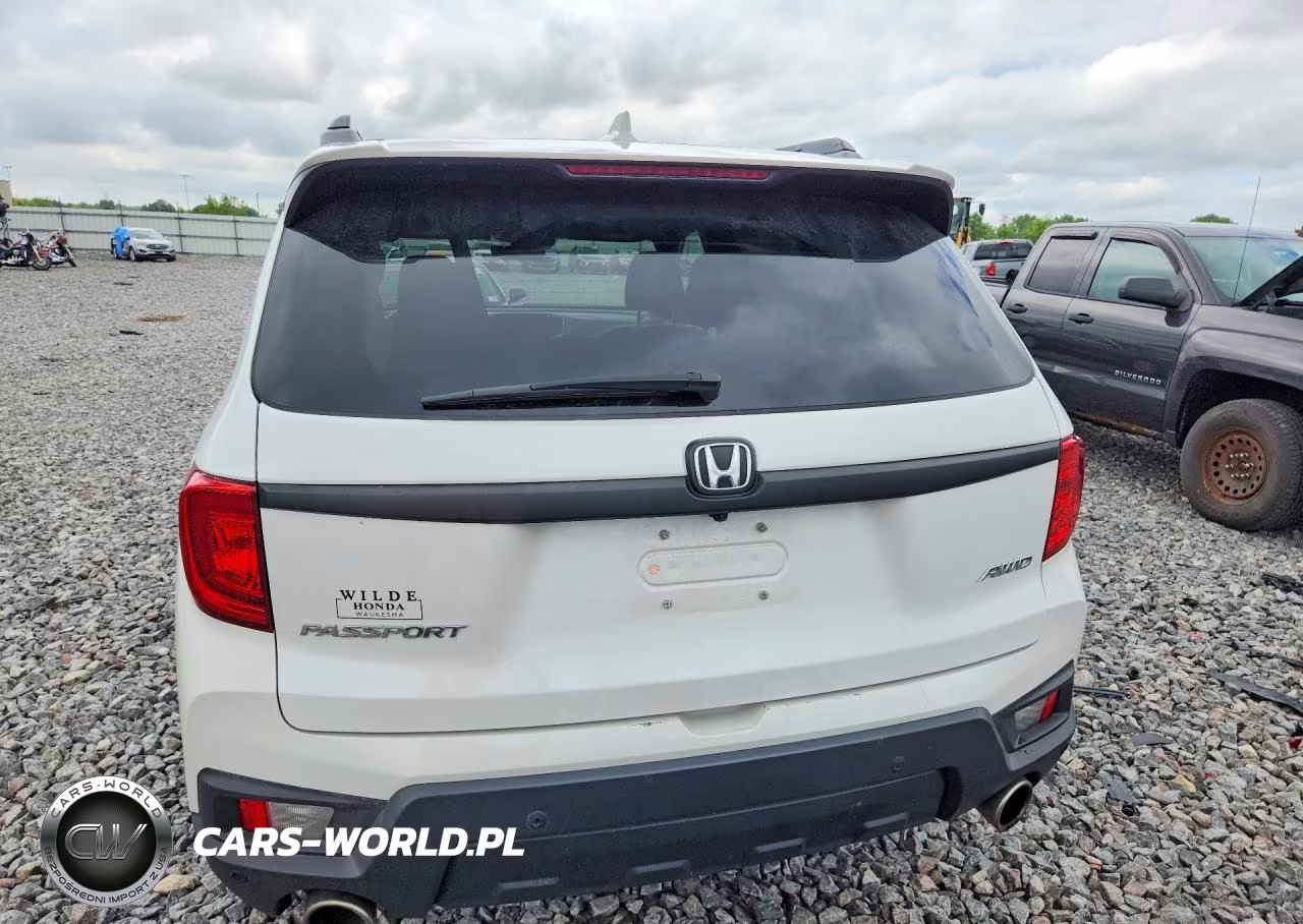 2022 Honda Passport Exl VIN:5FNYF8H59NB010194 - 6