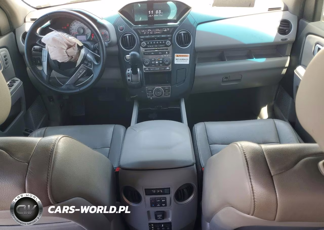 2012 Honda Pilot Touring VIN:5FNYF4H96CB010548 - 8