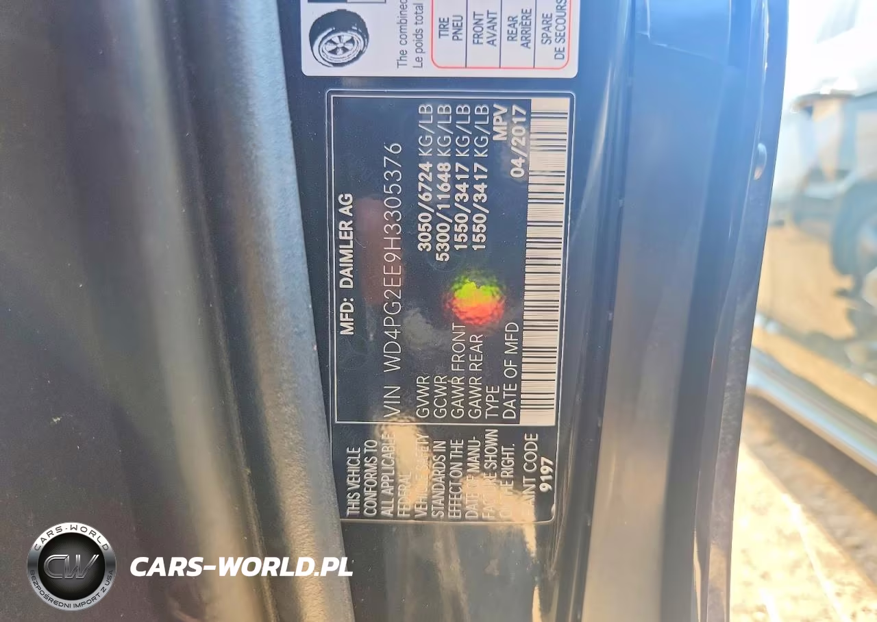 2017 Mercedes-Benz Metris VIN:WD4PG2EE9H3305376 - 13
