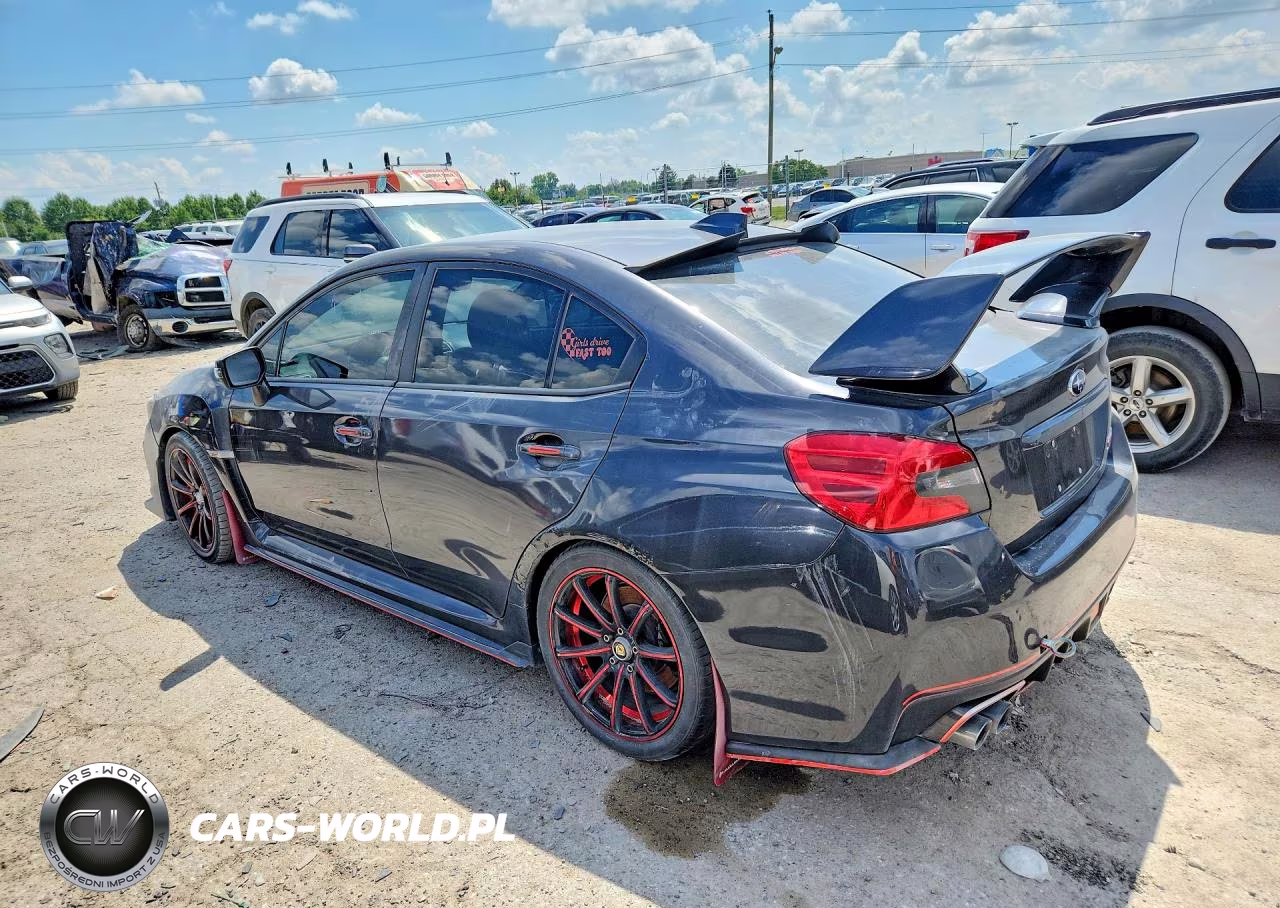 2017 Subaru Wrx Sti Limited VIN:JF1VA2Y62H9809021 - 2