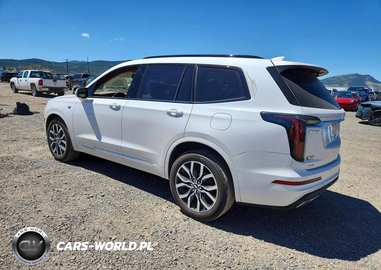 2025 Cadillac Xt6 Sport Platinum VIN:1GYKPHRS5SZ117816 - 2