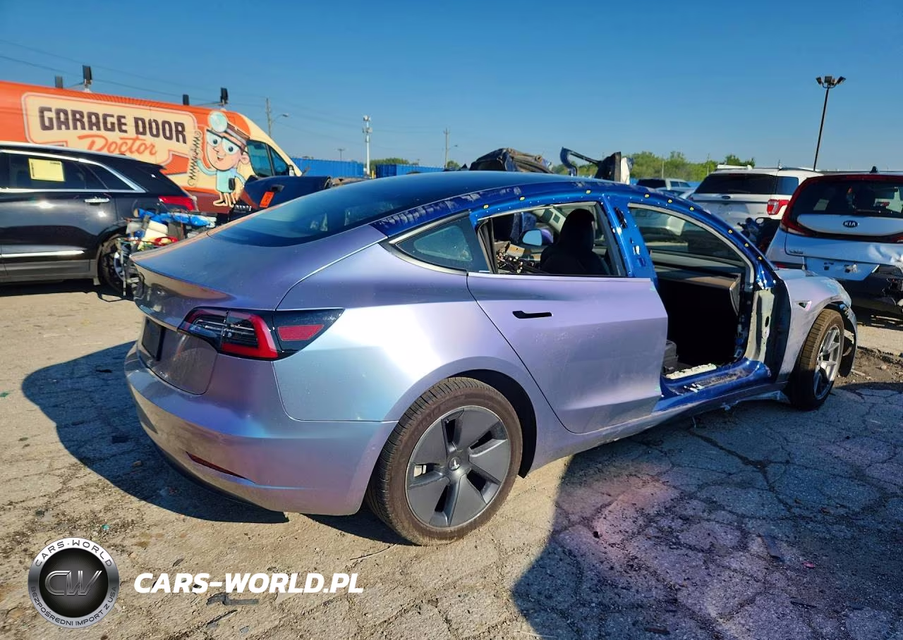 2022 Tesla Model 3 VIN:5YJ3E1EBXNF103997 - 3