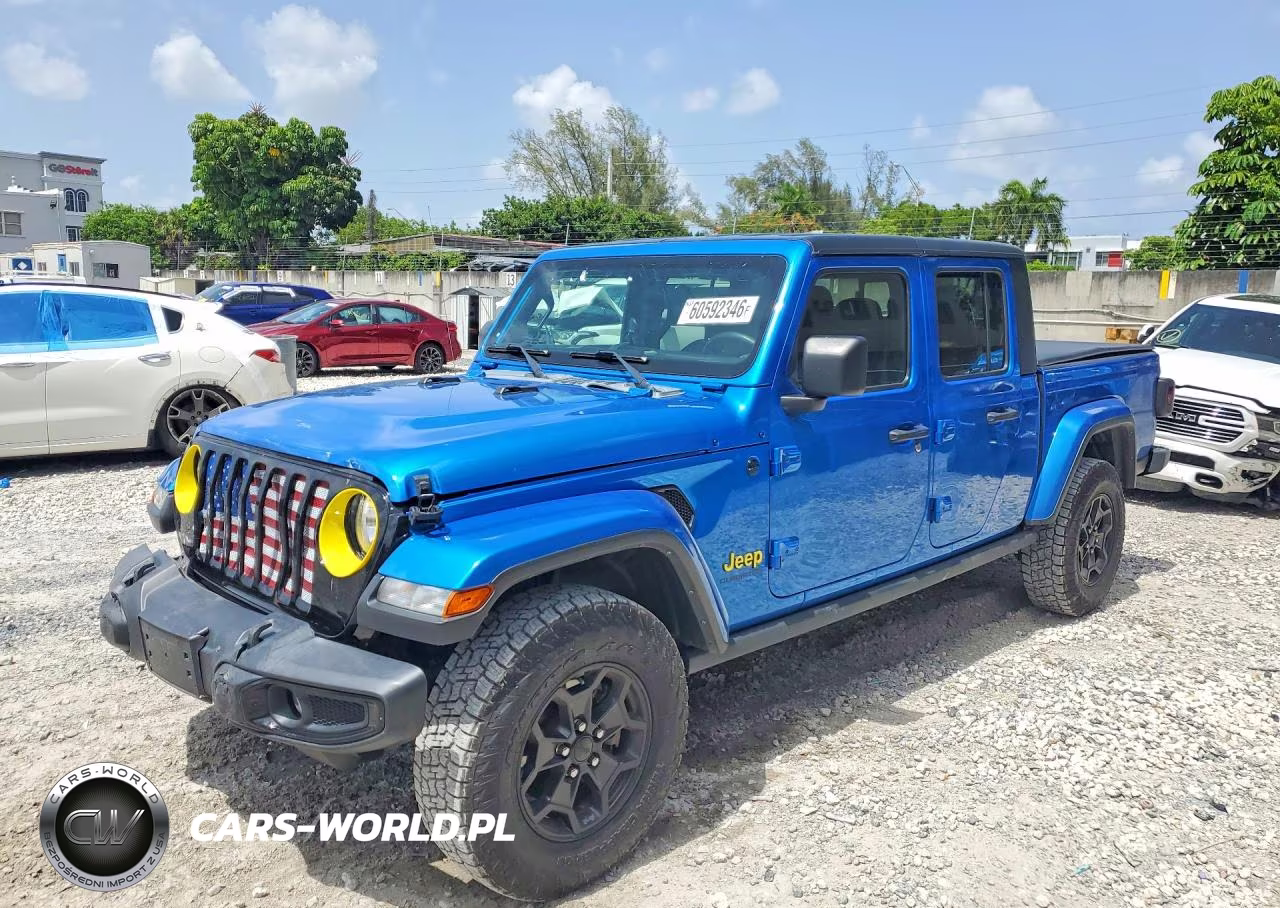 2021 Jeep Gladiator Sport VIN:1C6HJTAG2ML598827 - 1