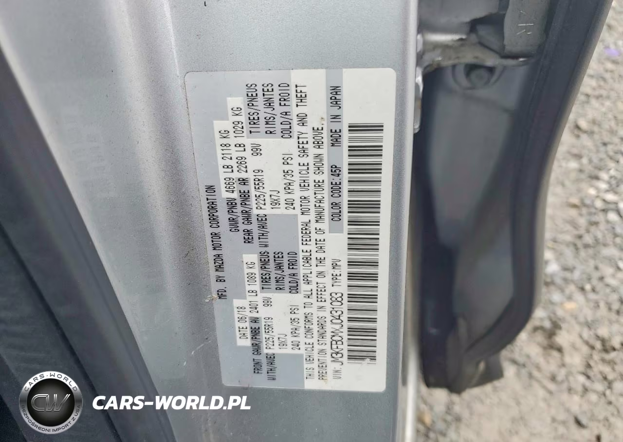 2018 Mazda Cx-5 Touring VIN:JM3KFBCMXJ0431083 - 13