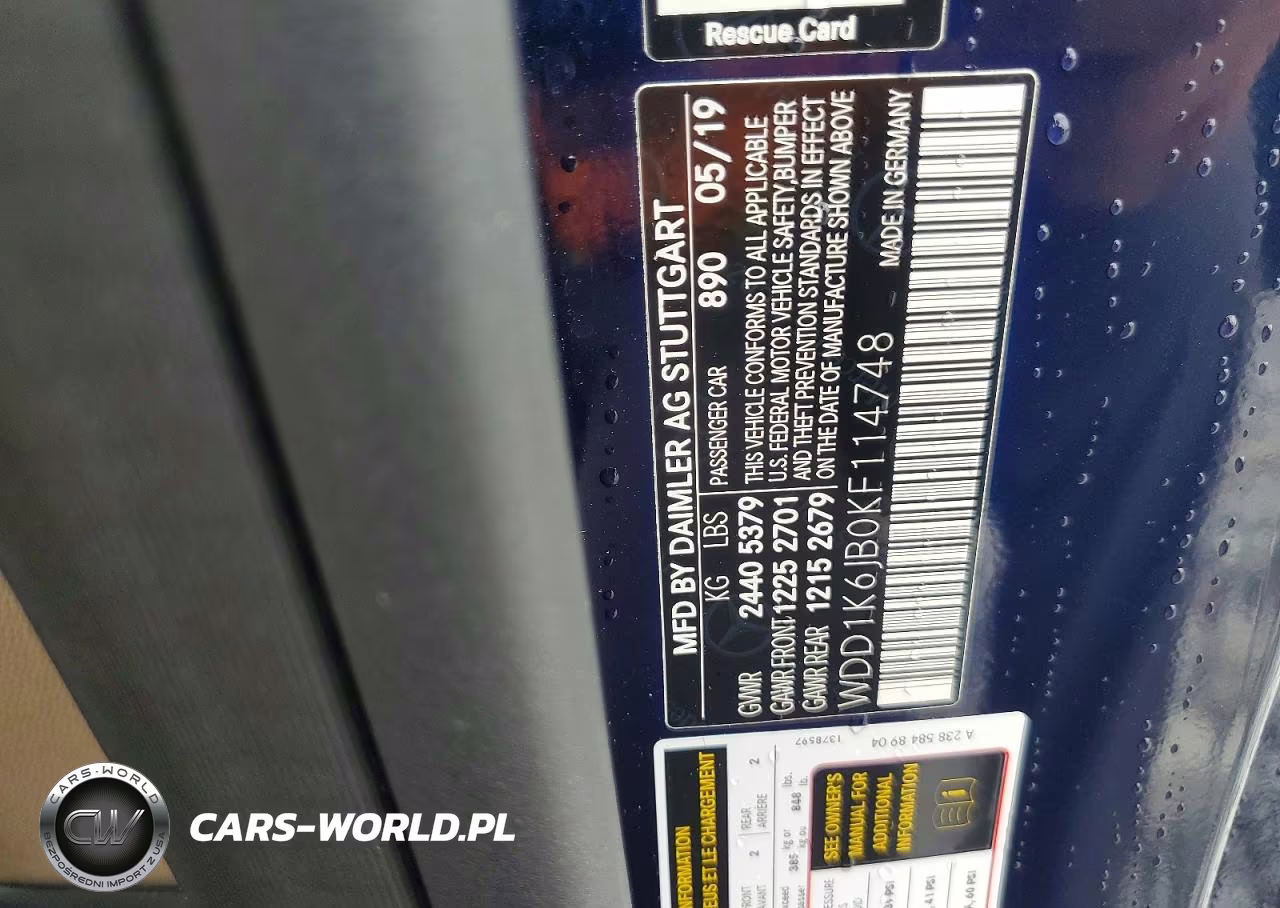 2019 Mercedes-Benz E 450 4Matic VIN:WDD1K6JB0KF114748 - 12