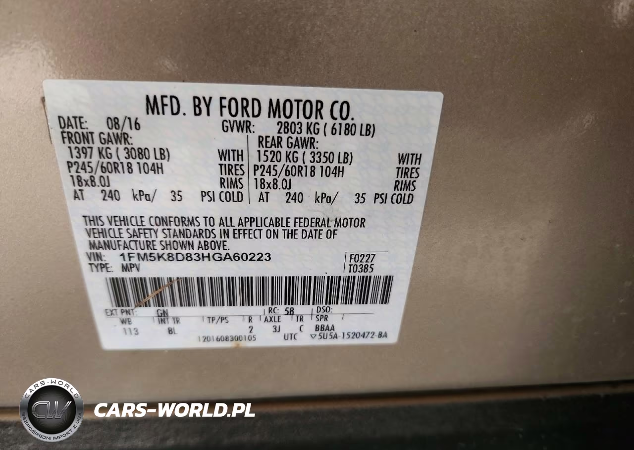 2017 Ford Explorer Xlt VIN:1FM5K8D83HGA60223 - 13