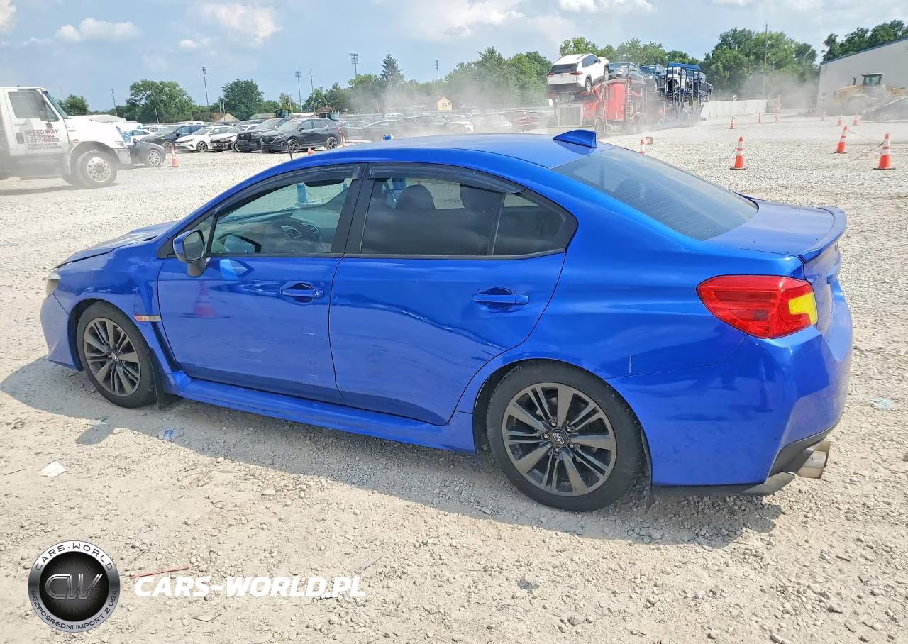2016 Subaru Wrx VIN:JF1VA1B60G9831813 - 2