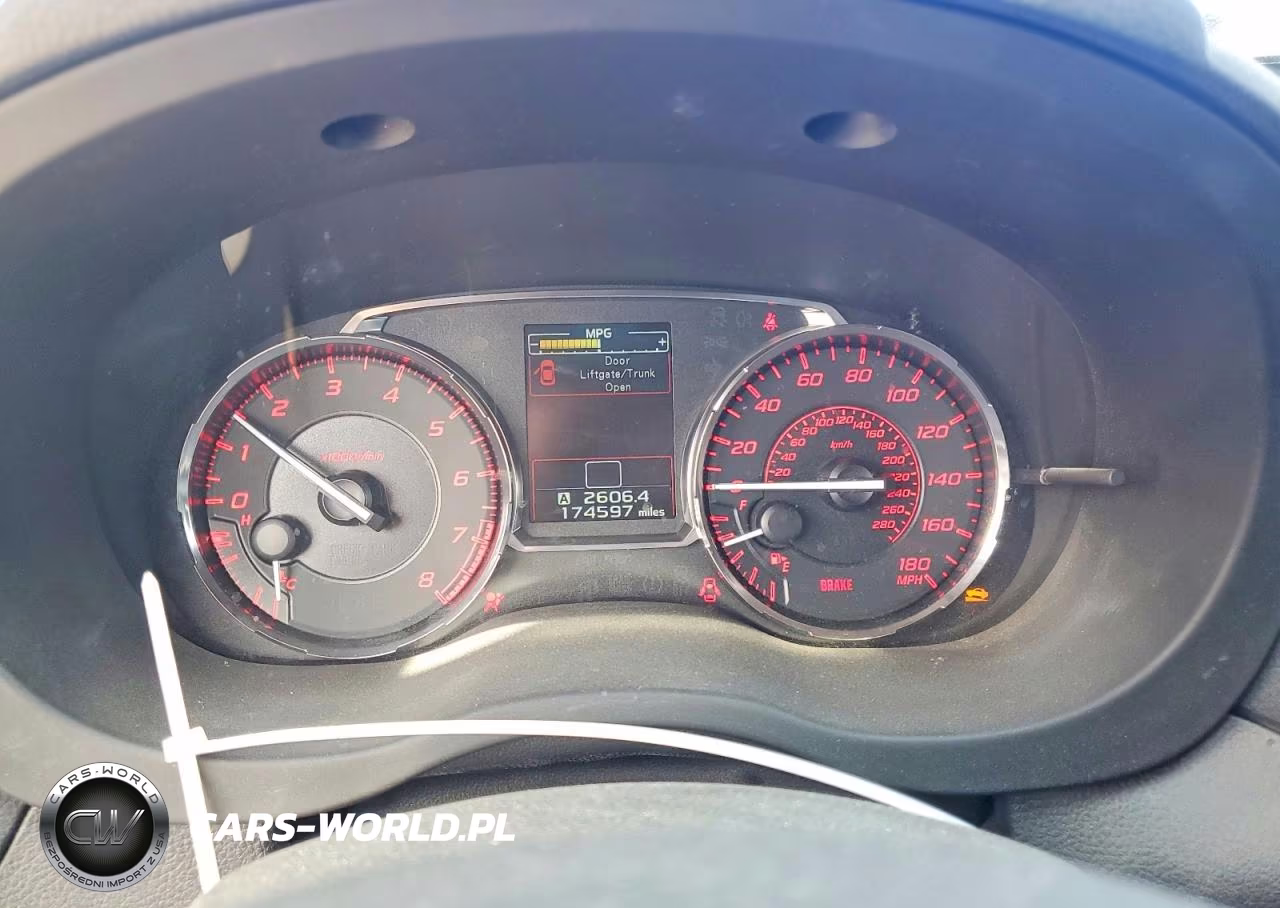 2016 Subaru Wrx VIN:JF1VA1B60G9831813 - 9