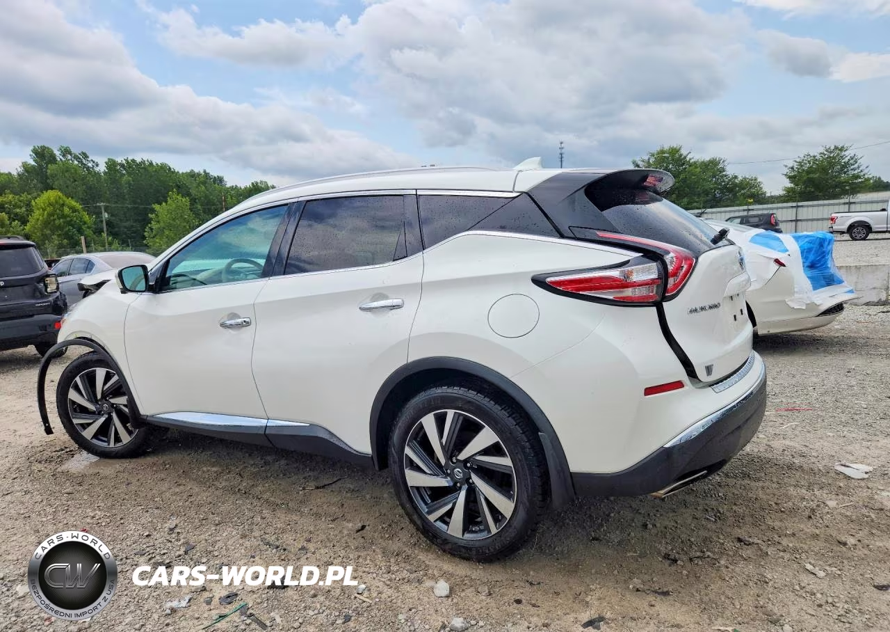 2017 Nissan Murano Platinum VIN:5N1AZ2MH7HN167567 - 2