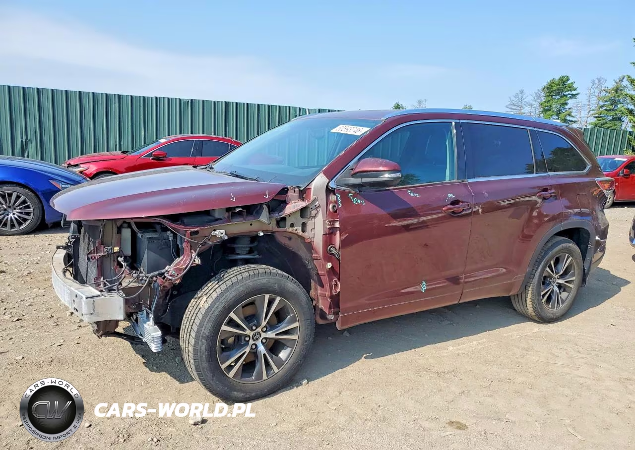 2016 Toyota Highlander Xle – zdjęcie 1 z 13