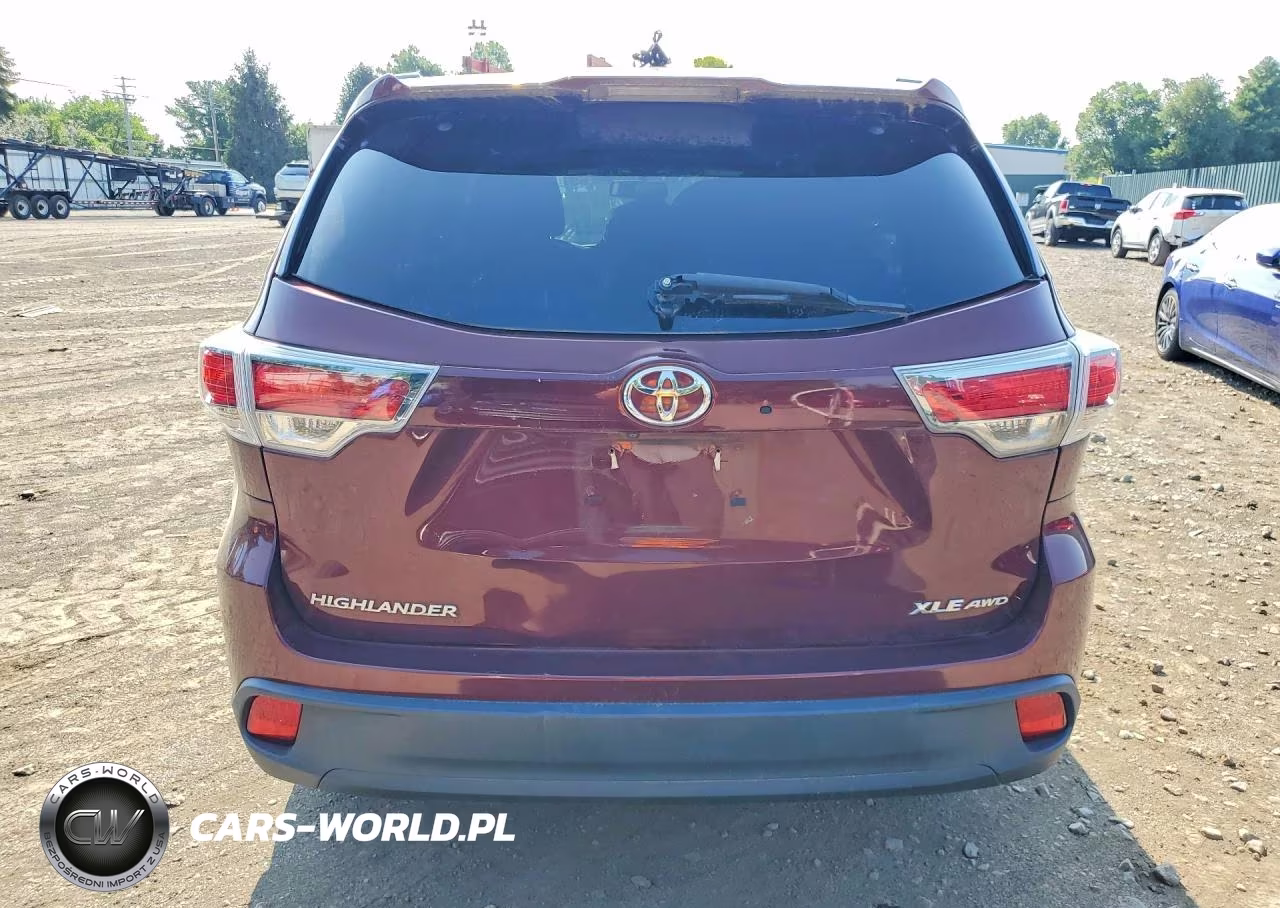 2016 Toyota Highlander Xle VIN:5TDJKRFH0GS268893 - 6