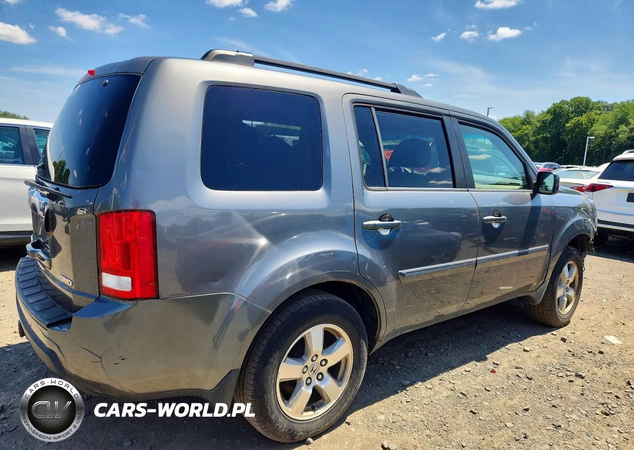 2009 Honda Pilot Ex VIN:5FNYF48469B012152 - 3