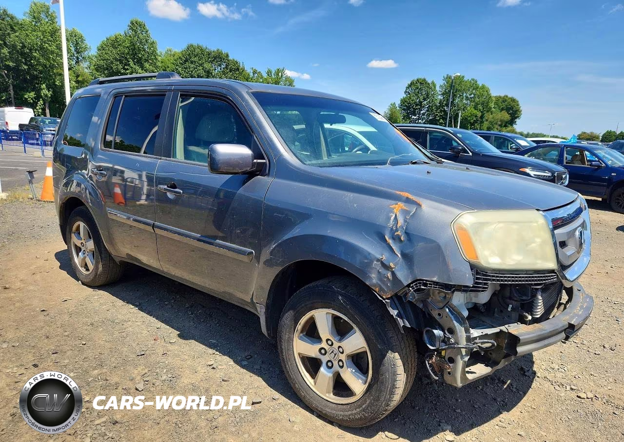 2009 Honda Pilot Ex VIN:5FNYF48469B012152 - 4