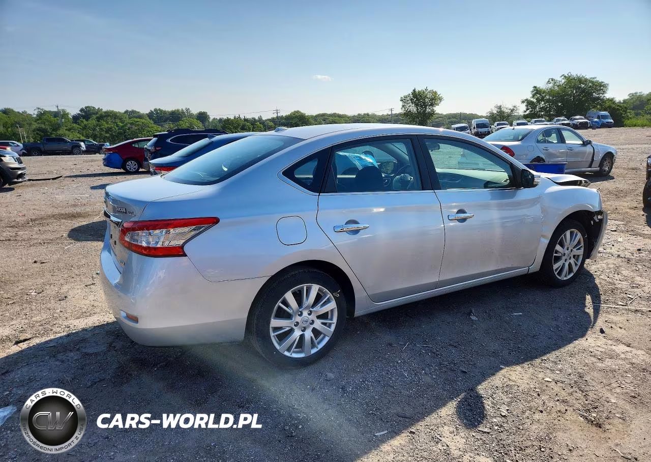 2014 Nissan Sentra Sl VIN:3N1AB7AP3EY244924 - 3