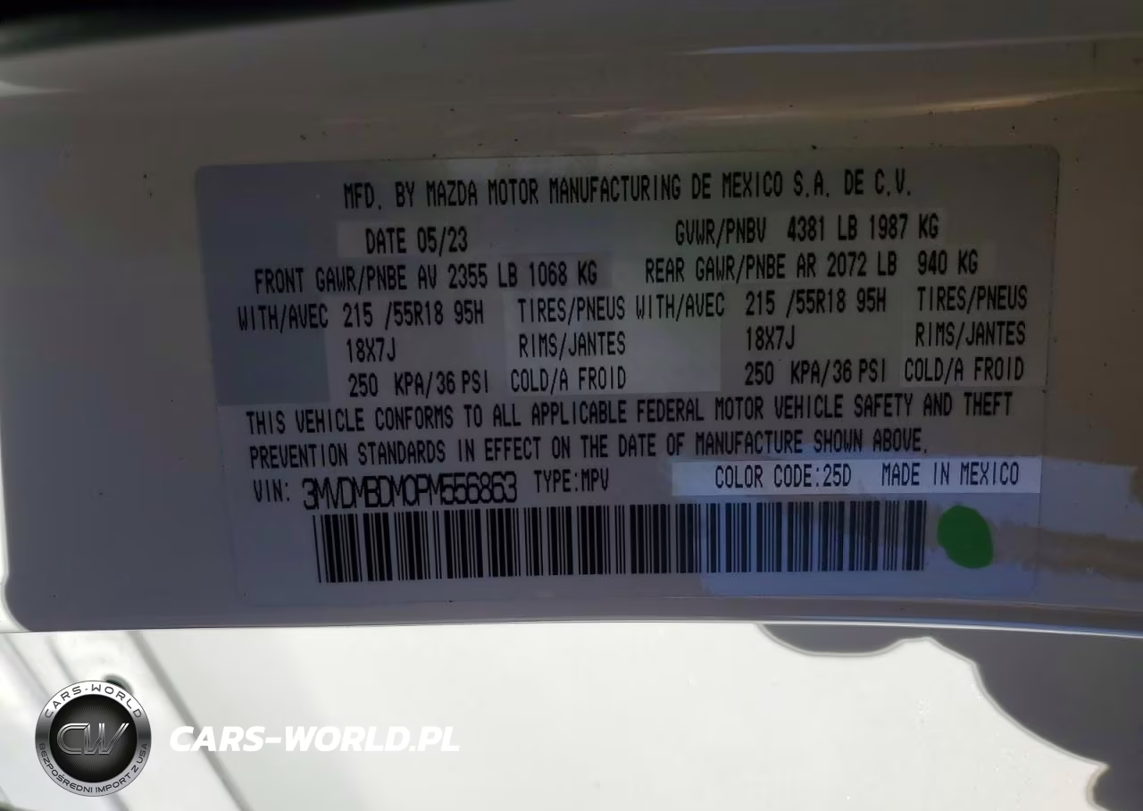 2023 Mazda Cx-30 Premium VIN:3MVDMBDM0PM556863 - 13