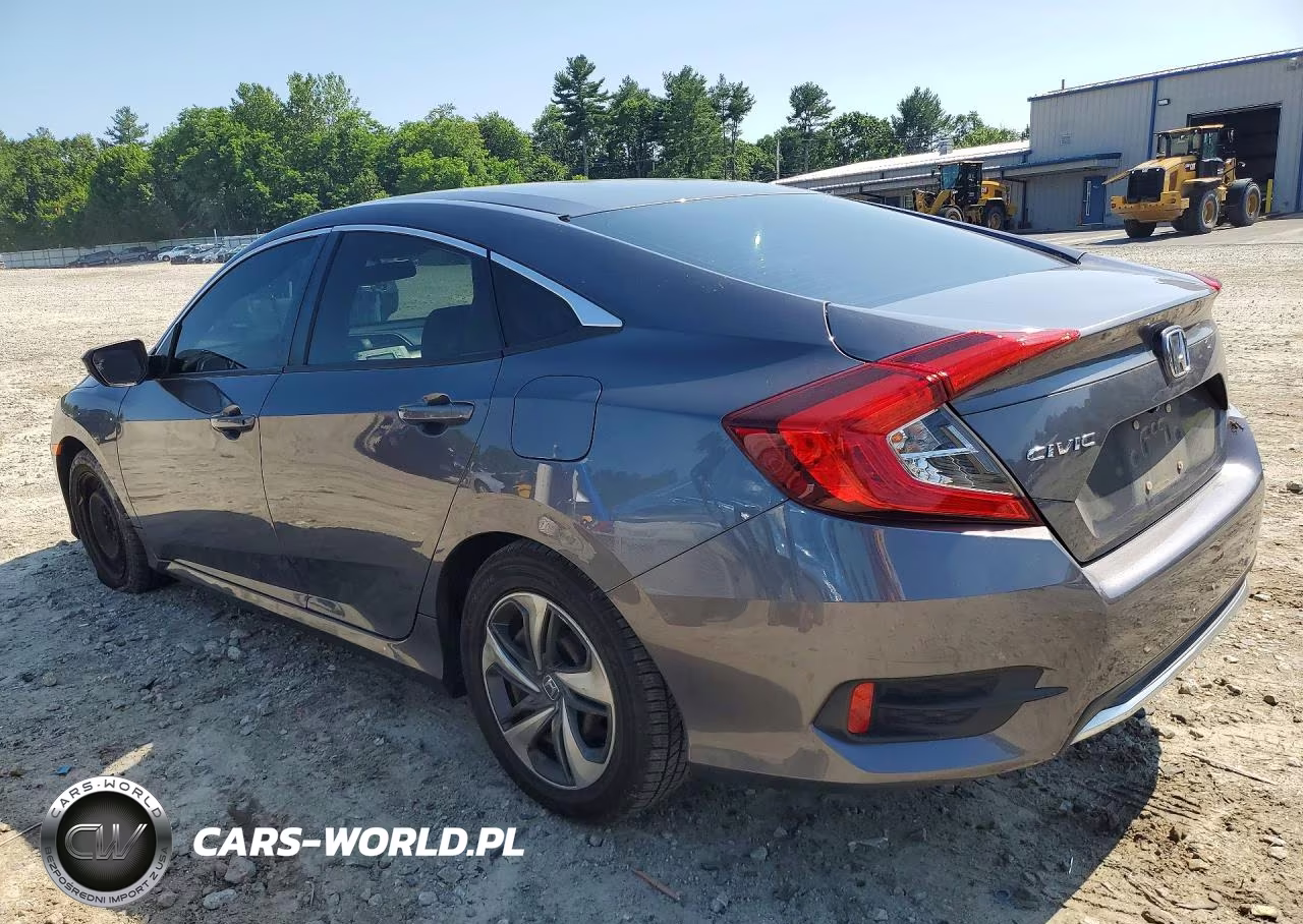 2019 Honda Civic Lx VIN:2HGFC2F66KH570545 - 2