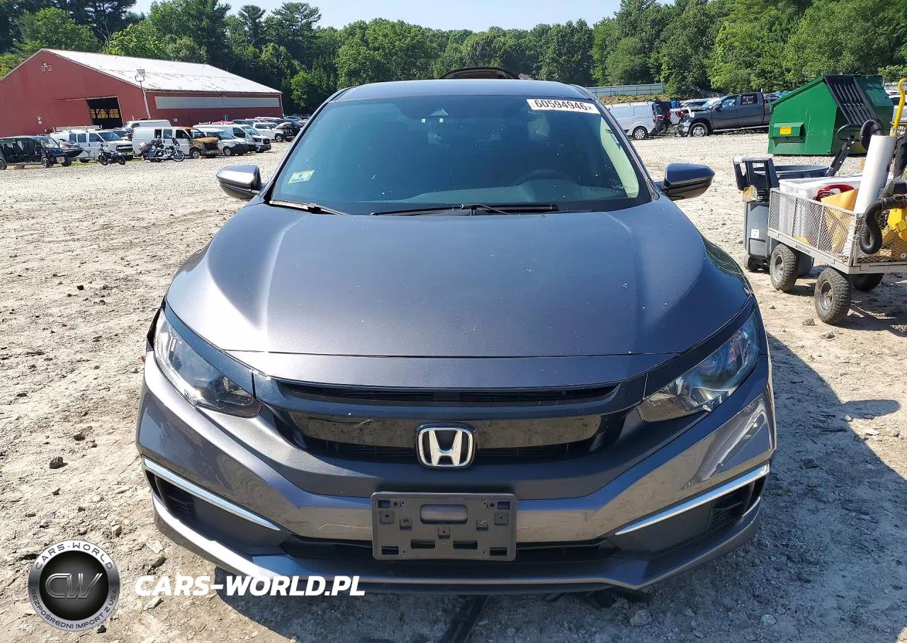 2019 Honda Civic Lx VIN:2HGFC2F66KH570545 - 5