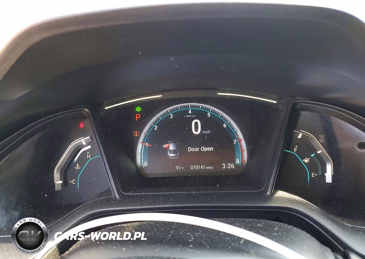 2019 Honda Civic Lx VIN:2HGFC2F66KH570545 - 9