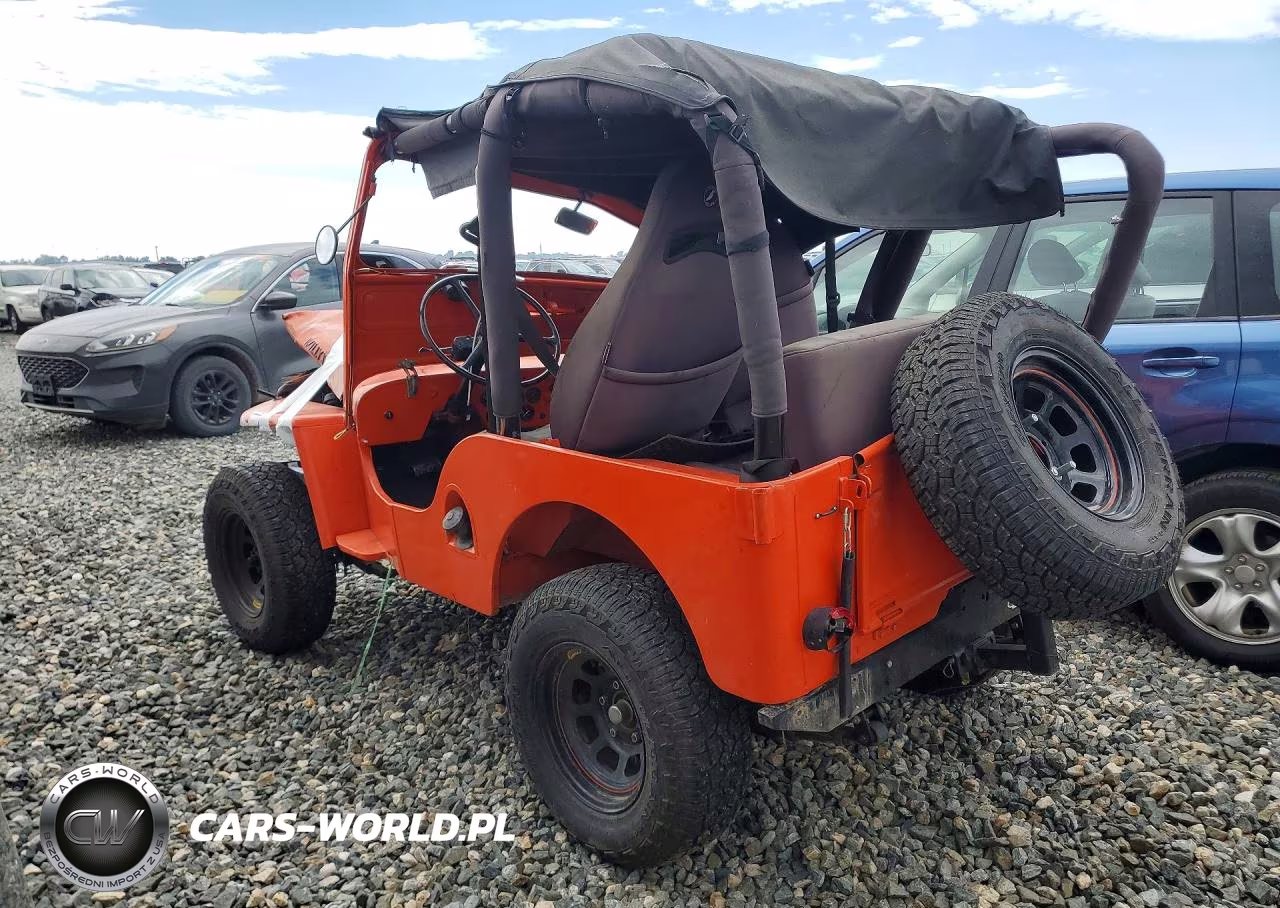 1949 Willy Jeep VIN:GJ3A36986 - 2