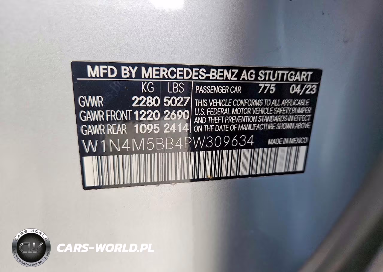 2023 Mercedes-Benz Glb Amg 35 4Matic VIN:W1N4M5BB4PW309634 - 14