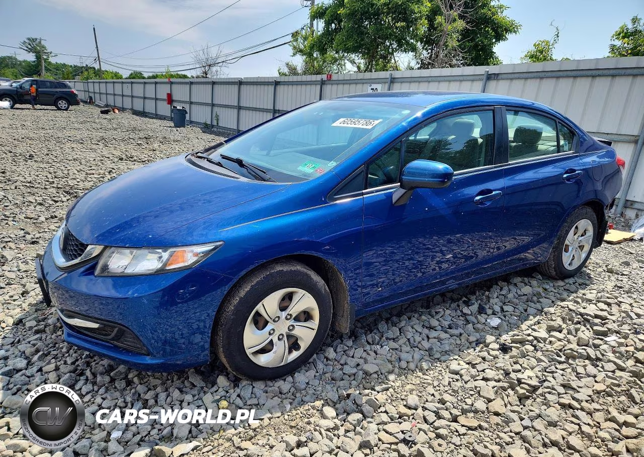 2014 Honda Civic Lx VIN:19XFB2F58EE004136 - 1