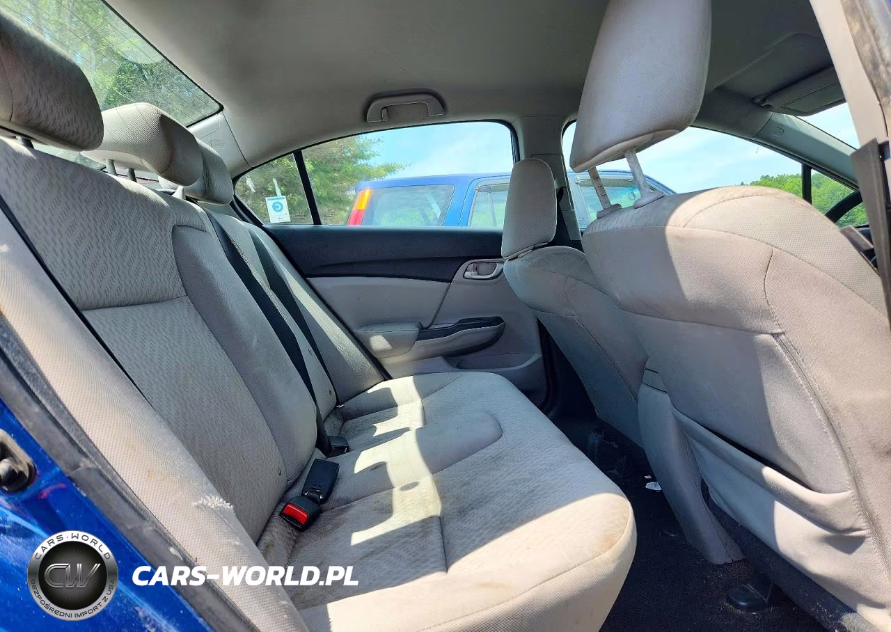 2014 Honda Civic Lx VIN:19XFB2F58EE004136 - 10