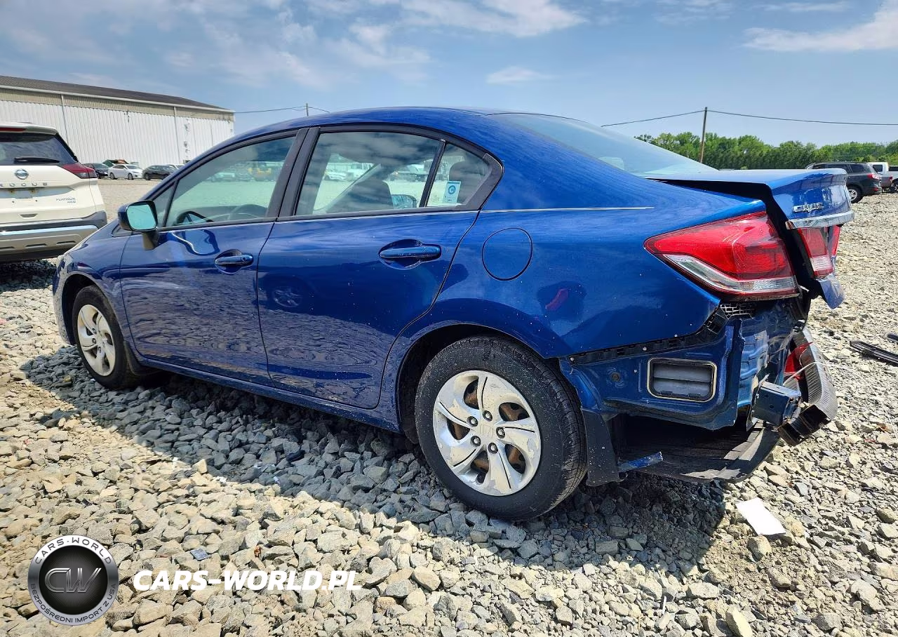 2014 Honda Civic Lx VIN:19XFB2F58EE004136 - 2