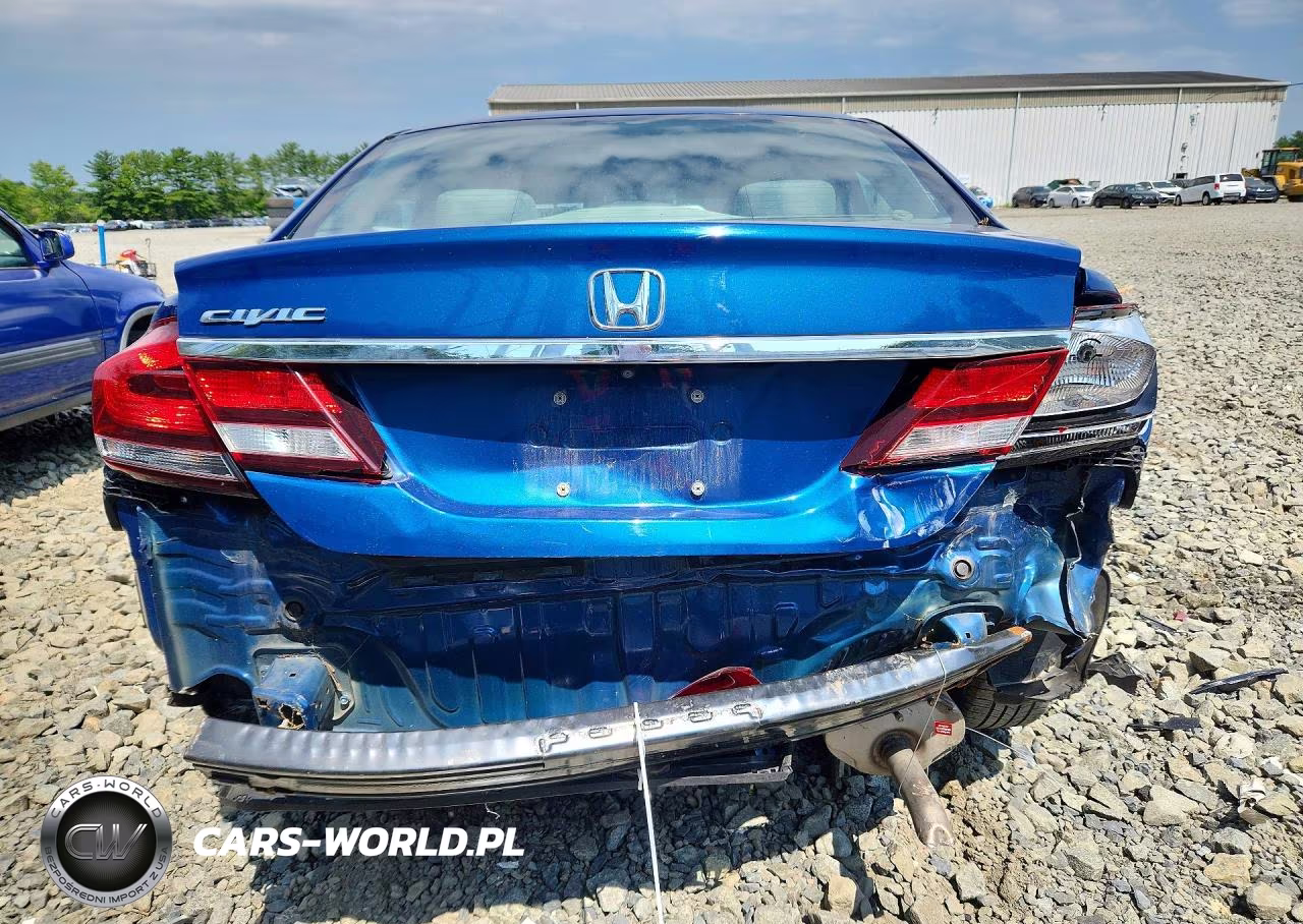 2014 Honda Civic Lx VIN:19XFB2F58EE004136 - 6