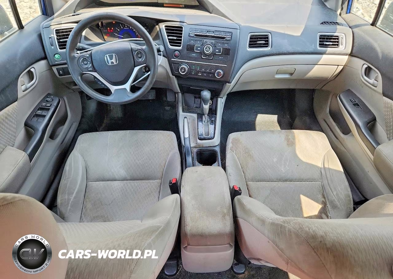 2014 Honda Civic Lx VIN:19XFB2F58EE004136 - 8