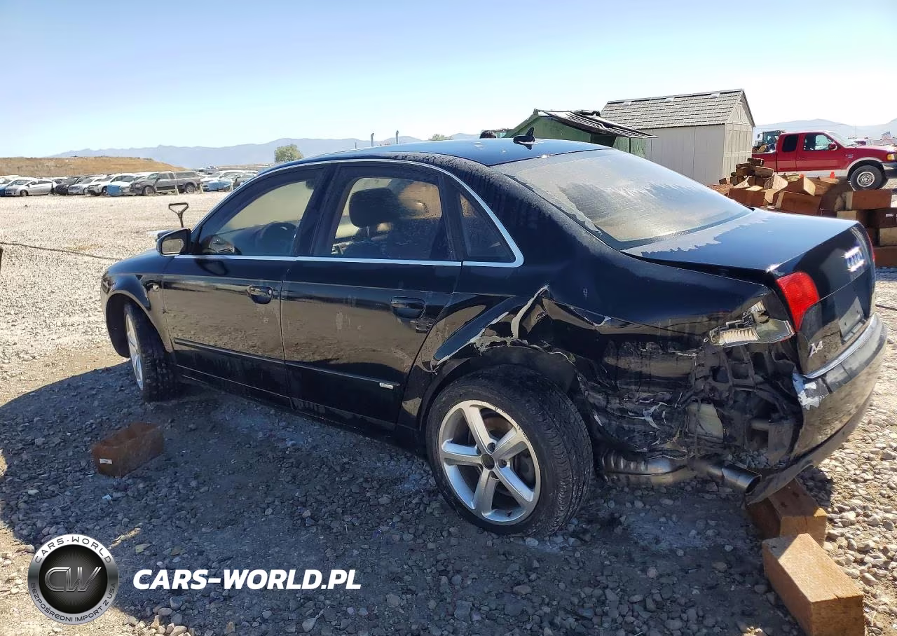 2007 Audi A4 3.2 Quattro VIN:WAUDH78E97A244315 - 2