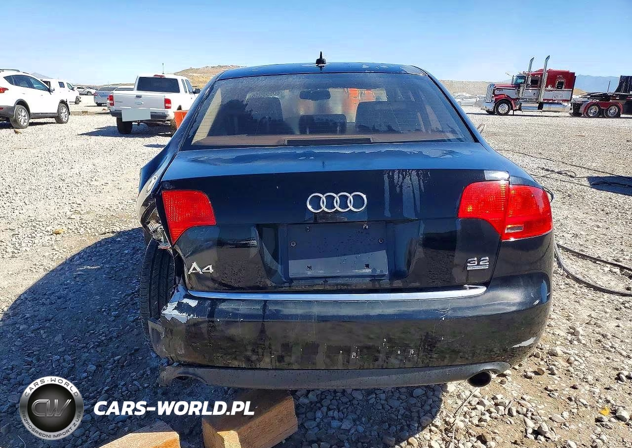 2007 Audi A4 3.2 Quattro VIN:WAUDH78E97A244315 - 6