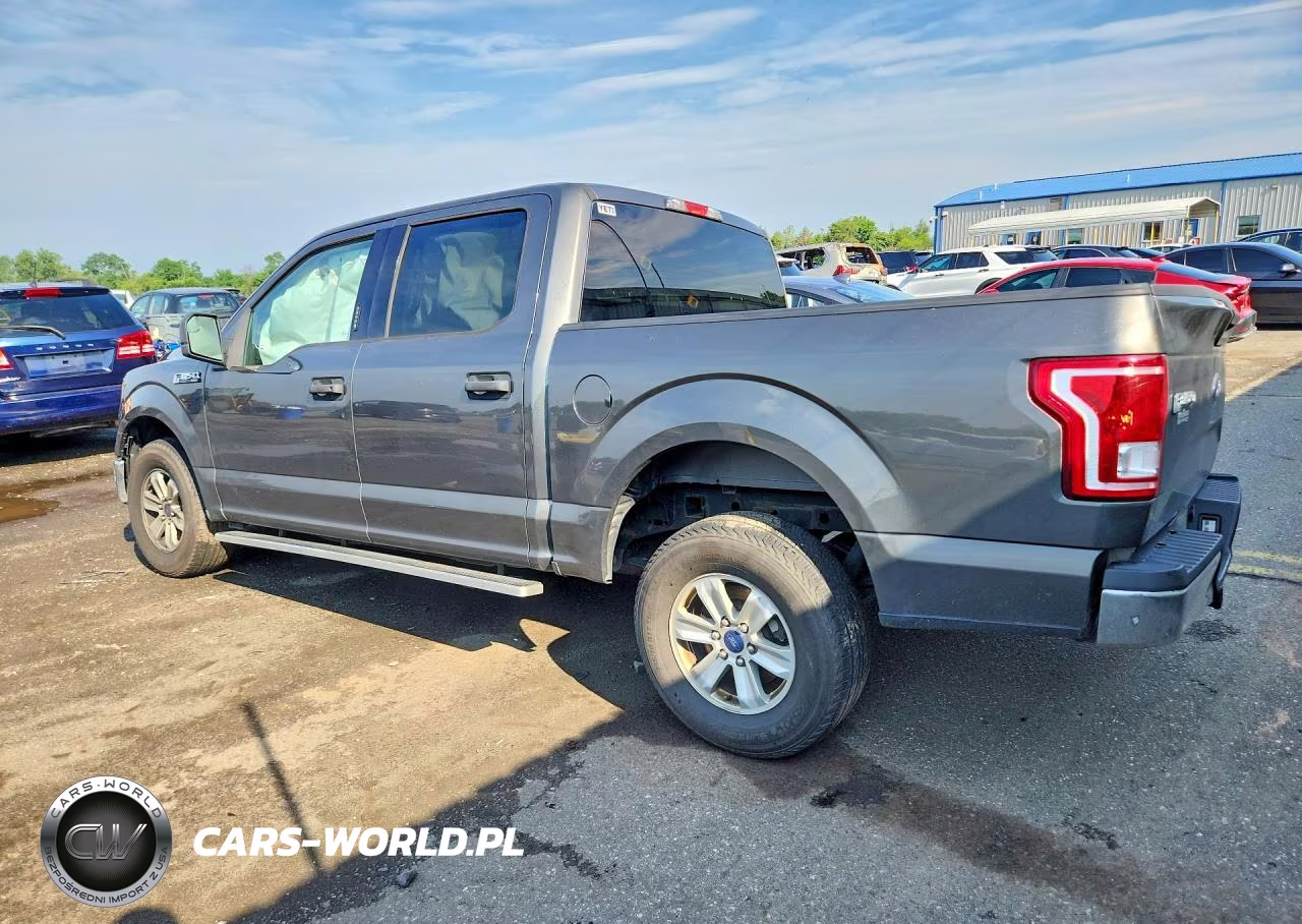 2017 Ford F150 Supercrew VIN:1FTEW1C88HKD46471 - 2