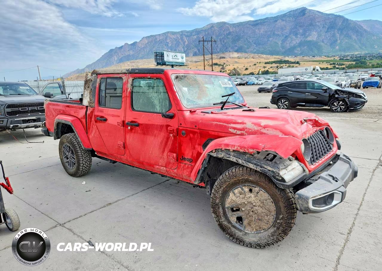 2024 Jeep Gladiator Sport VIN:1C6HJTAG1RL111947 - 4