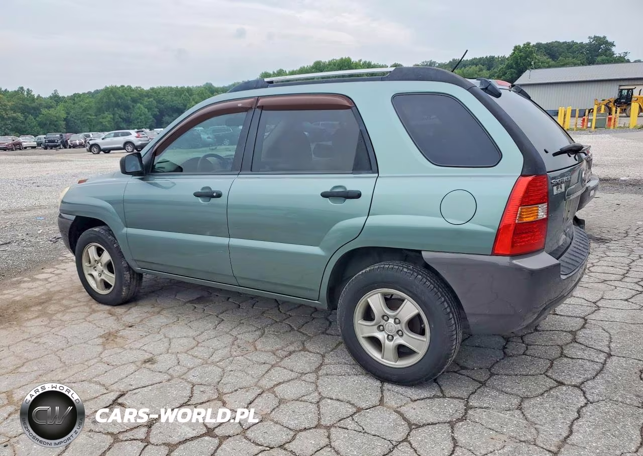 2007 Kia Sportage Lx VIN:KNDJF724877301161 - 2