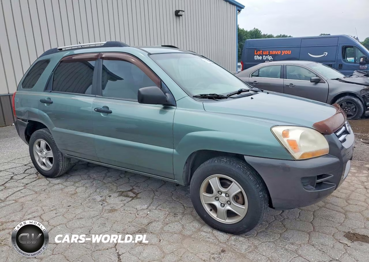 2007 Kia Sportage Lx VIN:KNDJF724877301161 - 4