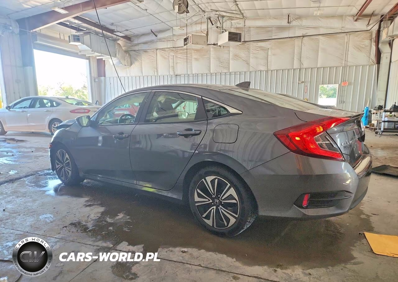 2018 Honda Civic Ex VIN:JHMFC1F35JX034337 - 2