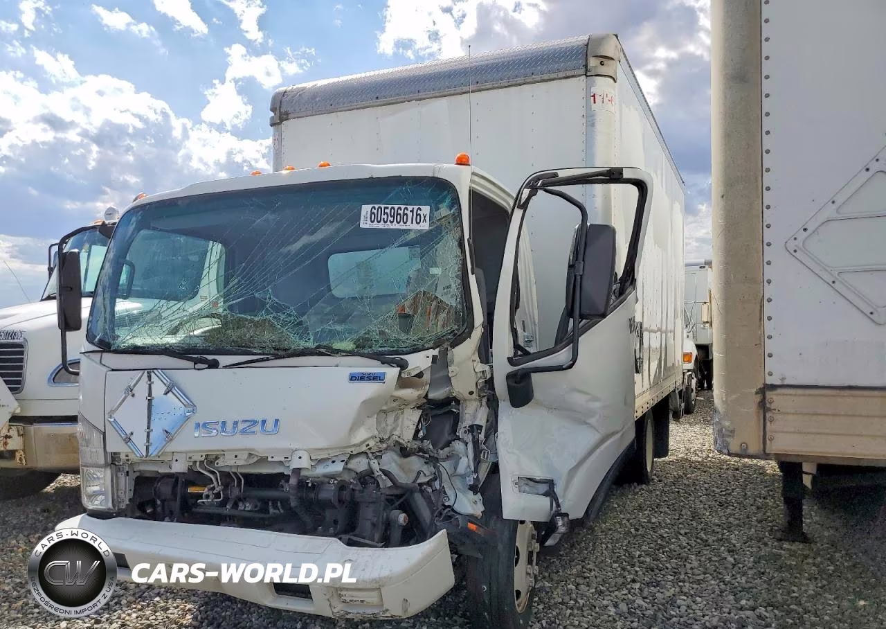 2020 Isuzu Npr Xd Box Truck VIN:JALC4W165L7K01412 - 2
