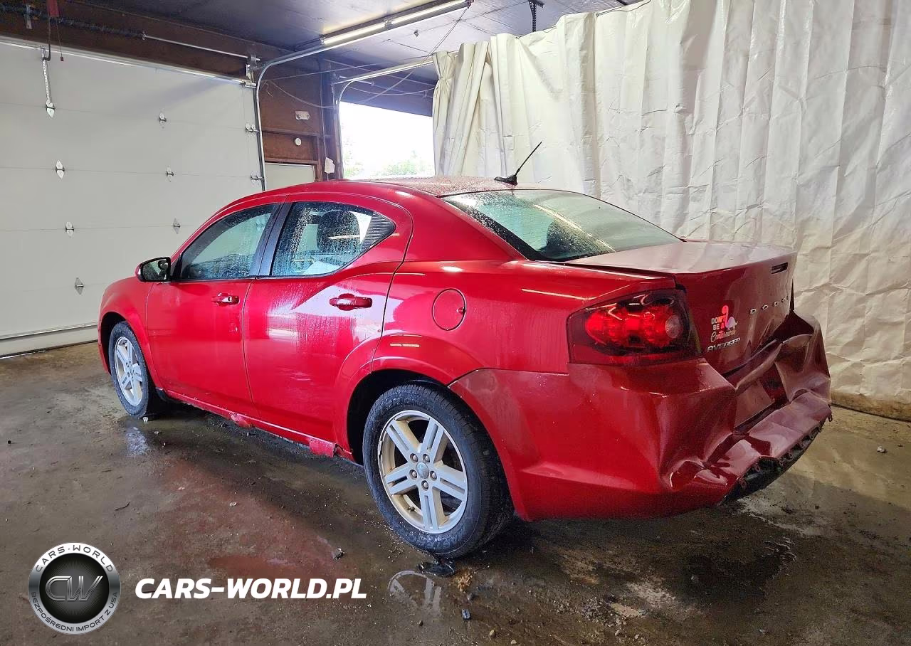 2012 Dodge Avenger Sxt VIN:1C3CDZCB2CN194657 - 2