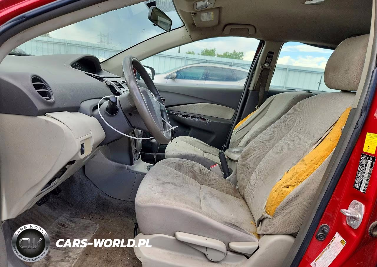 2010 Toyota Yaris Base VIN:JTDBT4K34A1379692 - 7