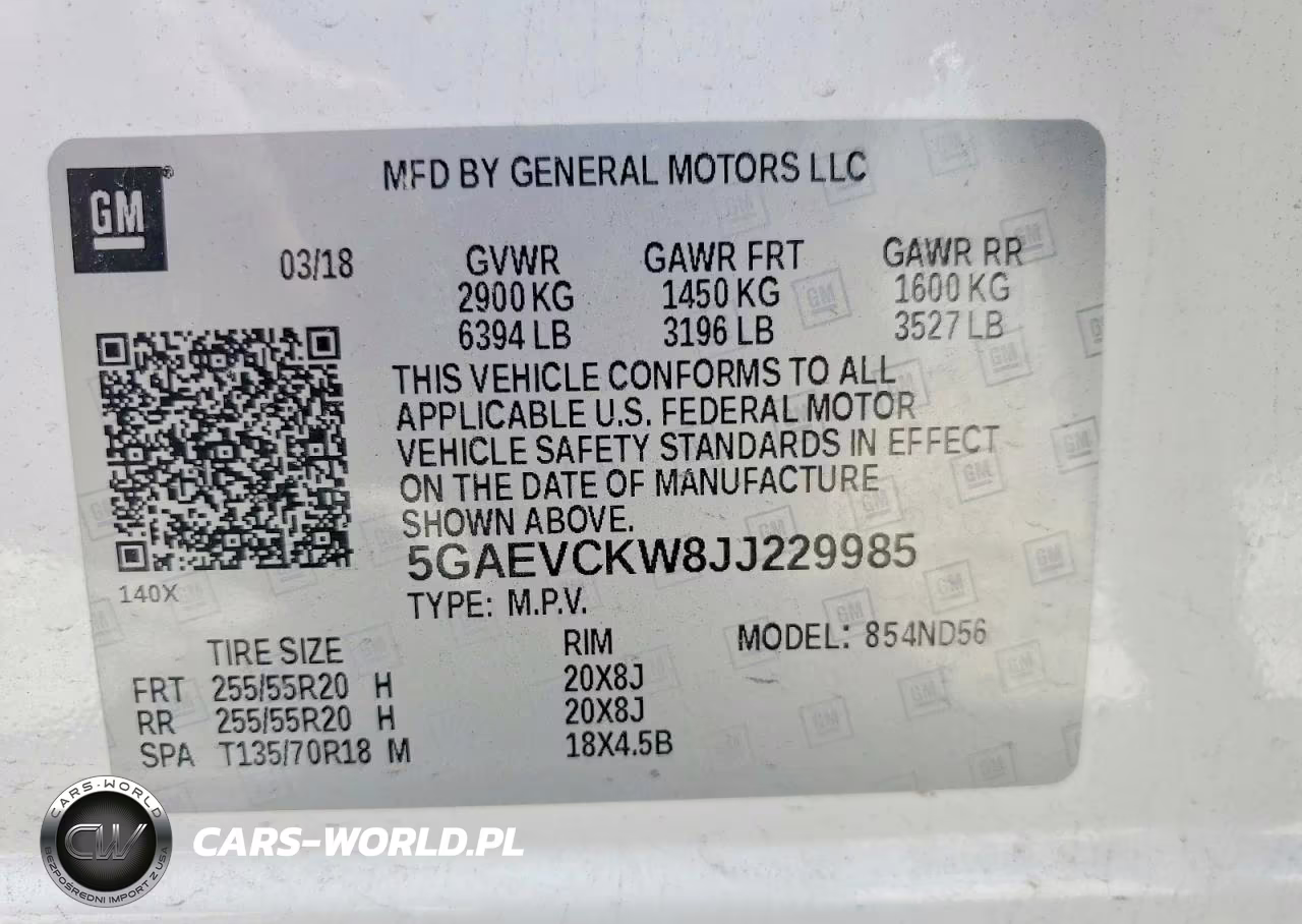 2018 Buick Enclave Avenir VIN:5GAEVCKW8JJ229985 - 13