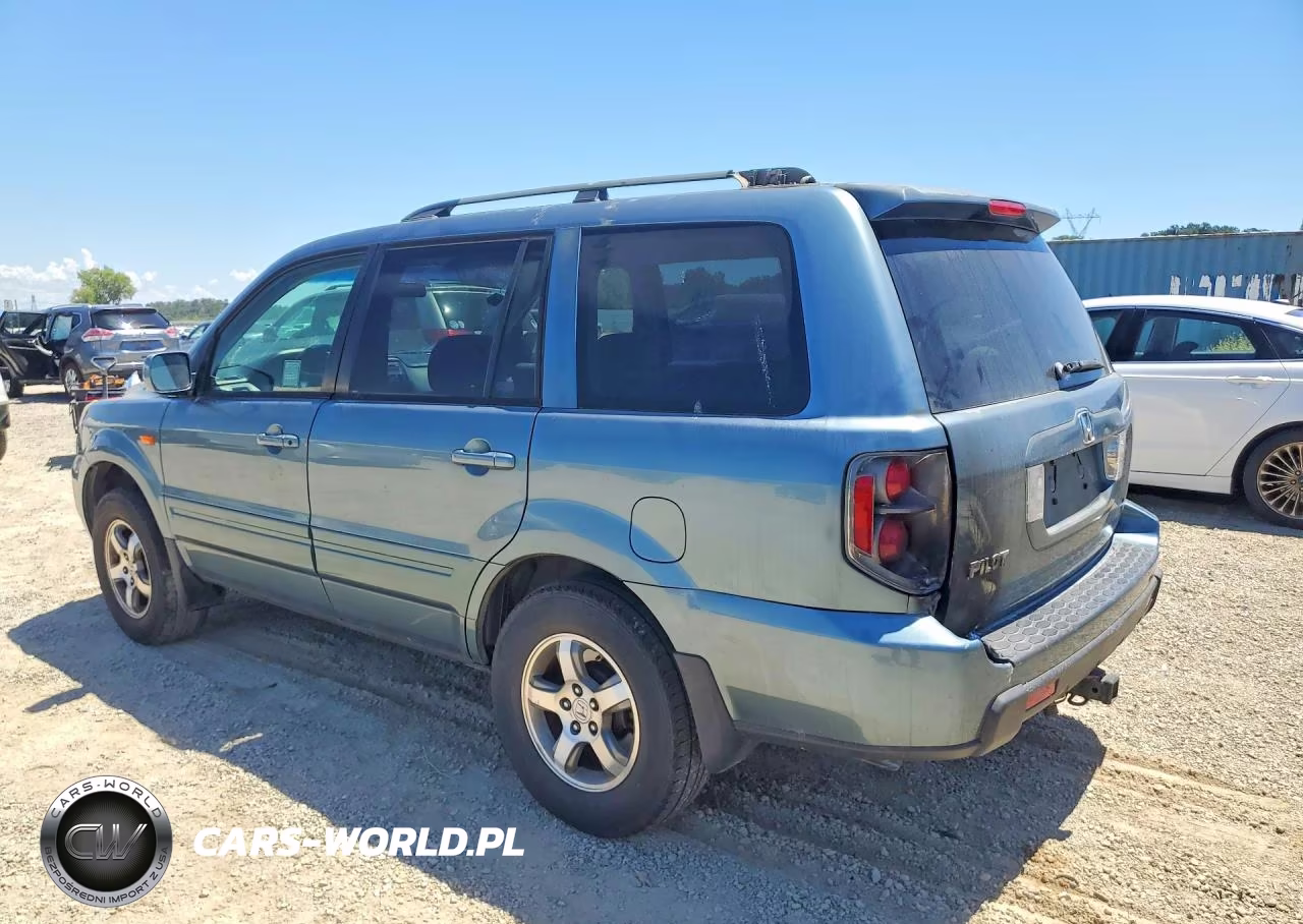 2007 Honda Pilot Ex VIN:5FNYF28427B008293 - 2