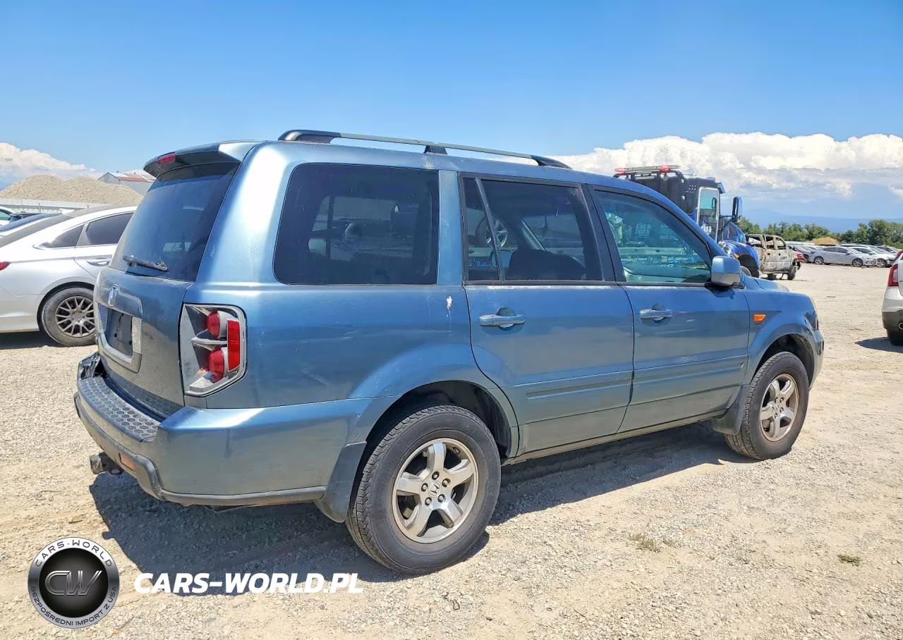 2007 Honda Pilot Ex VIN:5FNYF28427B008293 - 3