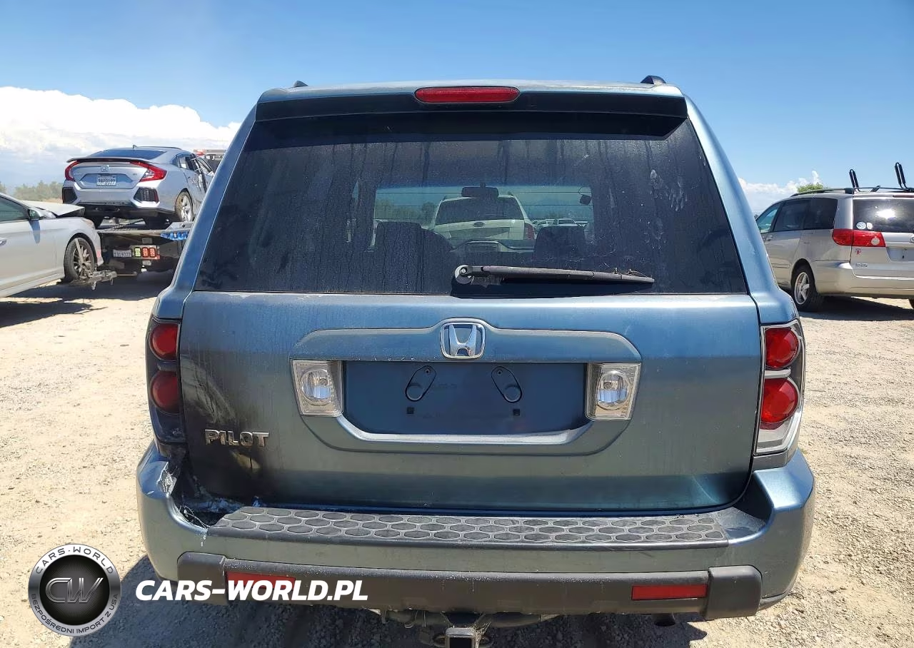 2007 Honda Pilot Ex VIN:5FNYF28427B008293 - 6