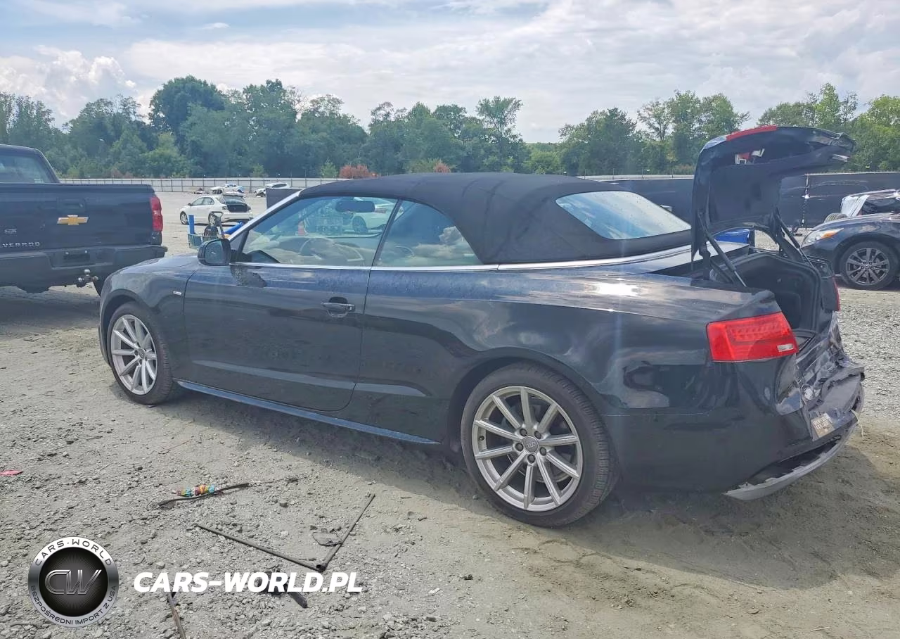 2016 Audi A5 Premium Plus S-Line VIN:WAUD2AFH9GN002533 - 2