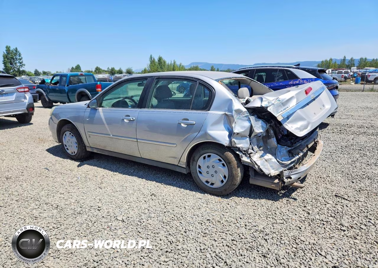 2007 Chevrolet Malibu Ls VIN:1G1ZS58F57F260689 - 2