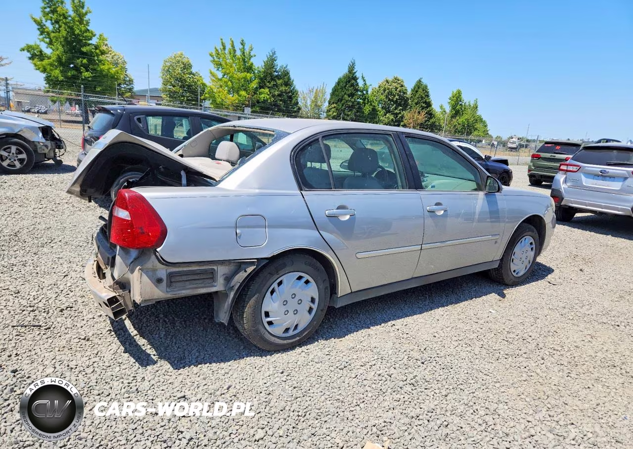 2007 Chevrolet Malibu Ls VIN:1G1ZS58F57F260689 - 3