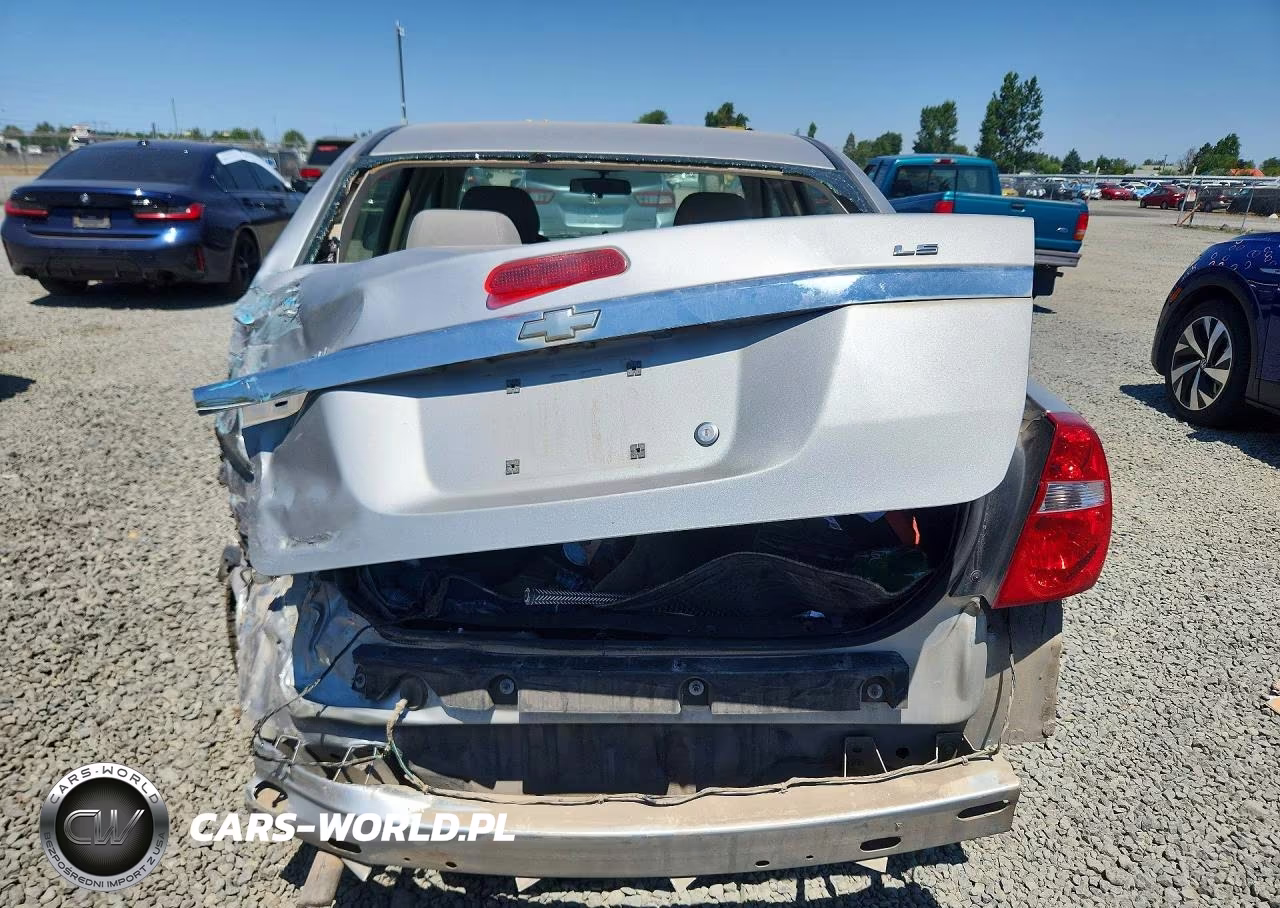 2007 Chevrolet Malibu Ls VIN:1G1ZS58F57F260689 - 6
