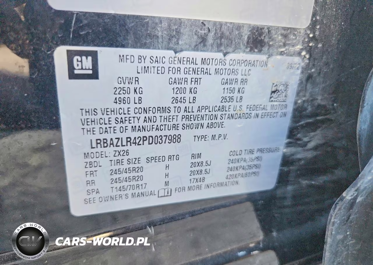 2023 Buick Envision Preferred VIN:LRBAZLR42PD037988 - 14