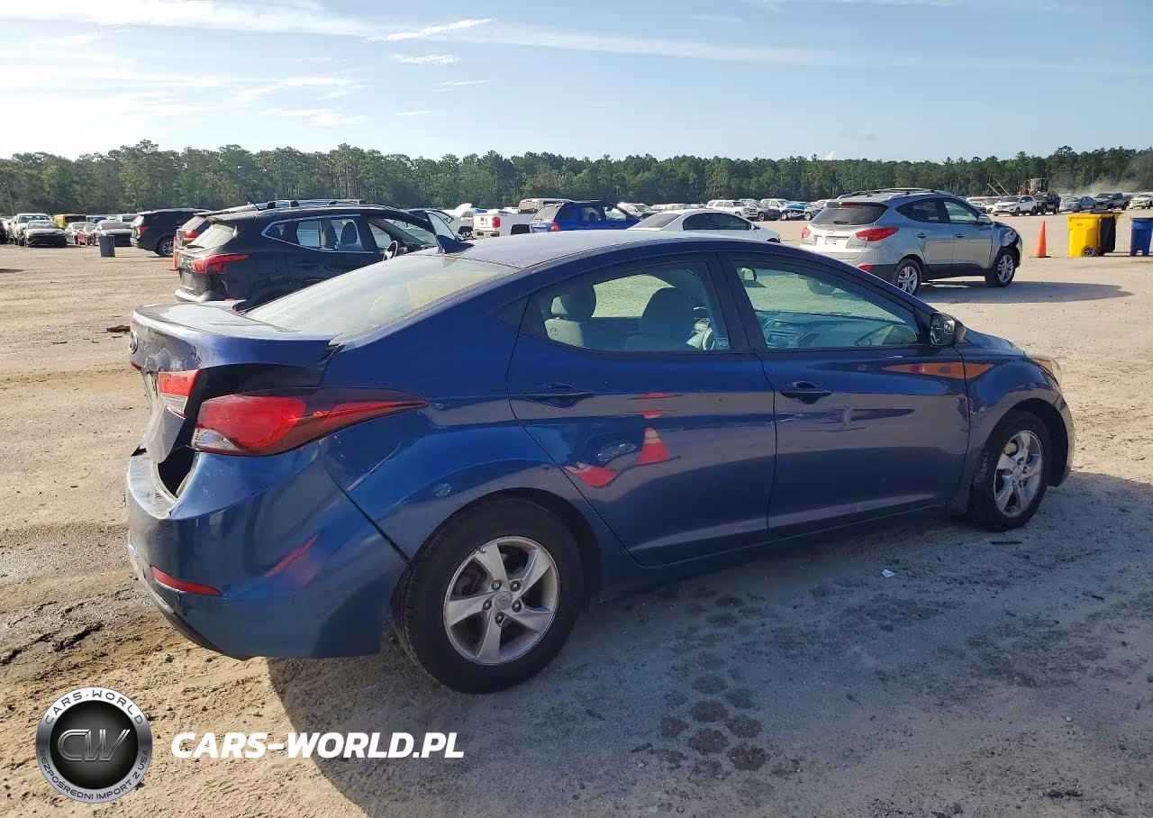 2015 Hyundai Elantra Se VIN:5NPDH4AE3FH596180 - 3
